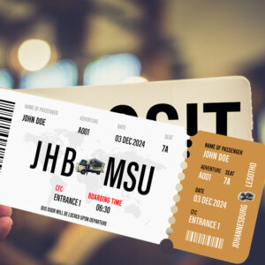 TICKET SPONSORSHIP: Lesotho Mission Adventure | December 2024